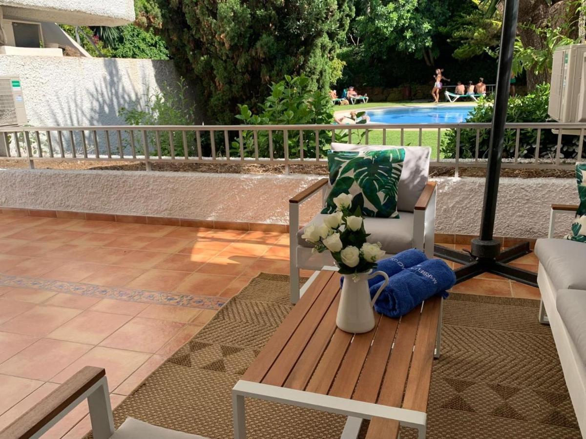 Lovely apartment marbella center garden views 130 Buitenkant foto